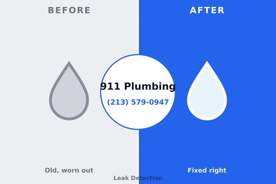 Before and after: plumbing company New Haven, MI
